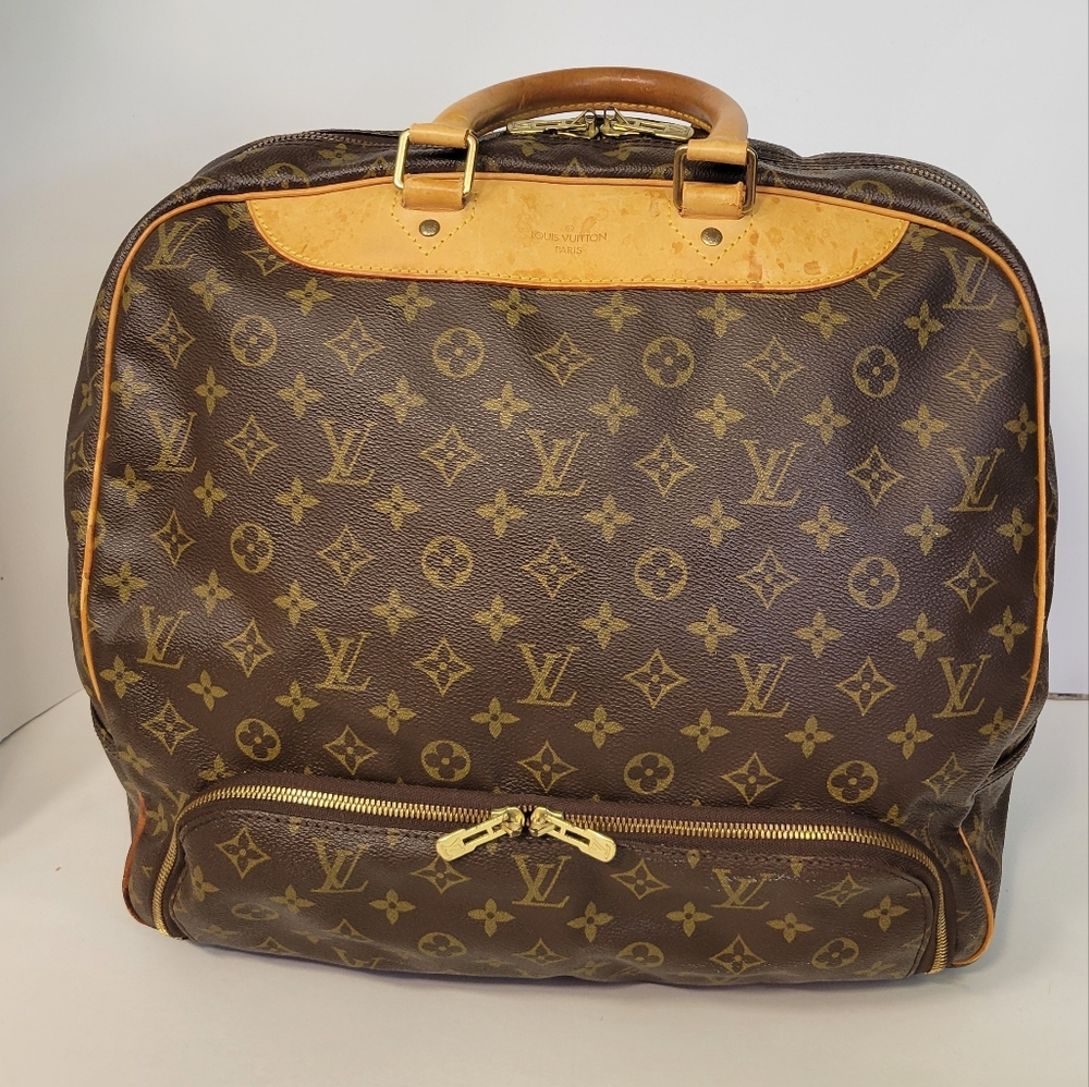 Louis Vuitton Brown Monogram Evasion Travel Bag